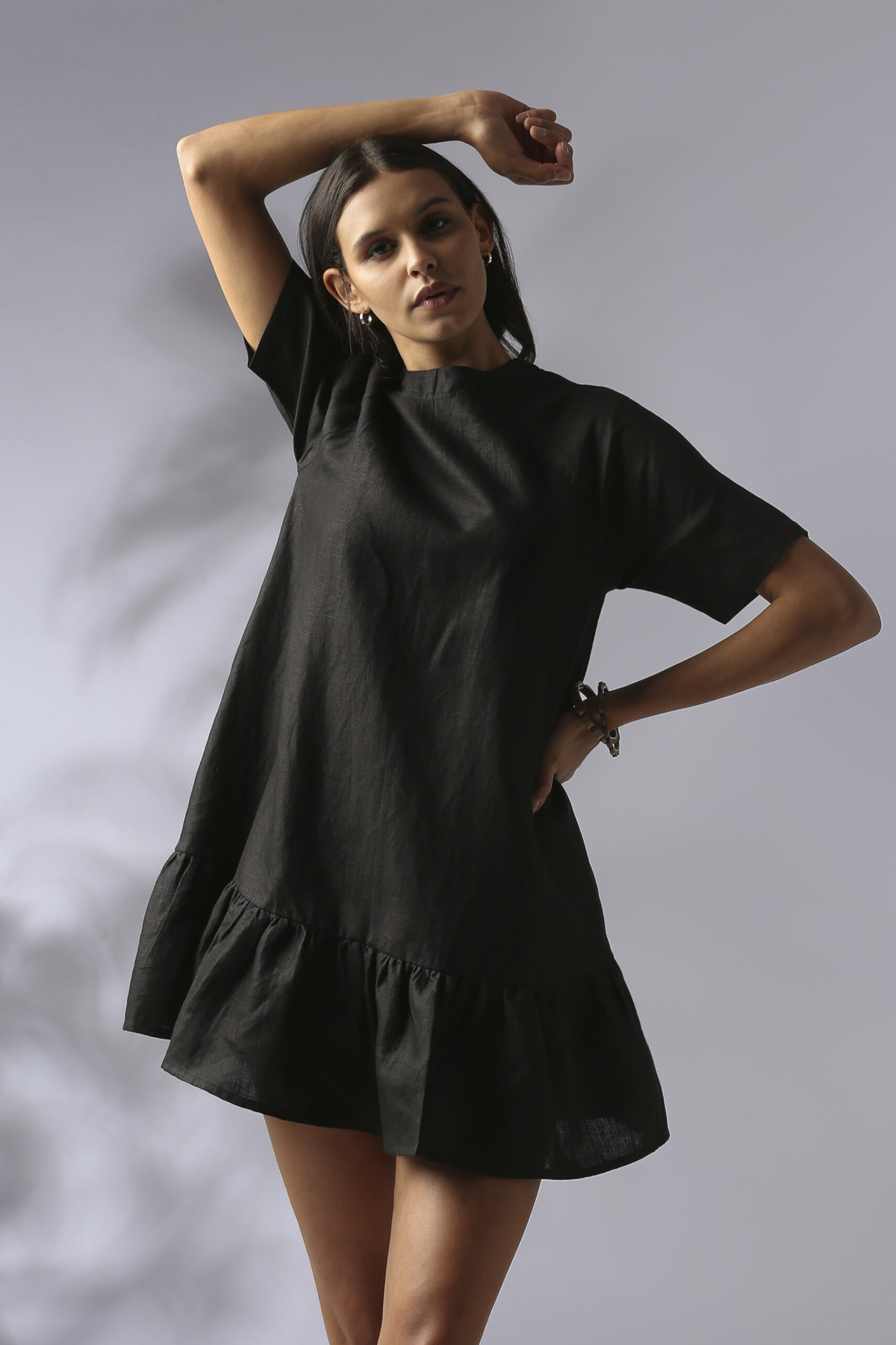 Nova Crop Shirt White, 100% Hemp