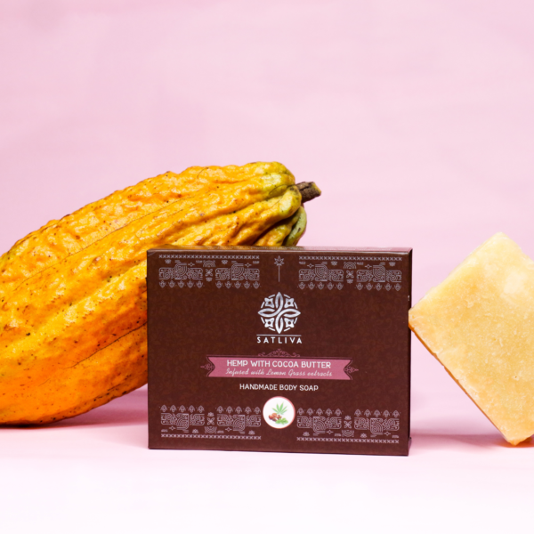 Hemp Soap Bar with Cocoa Butter