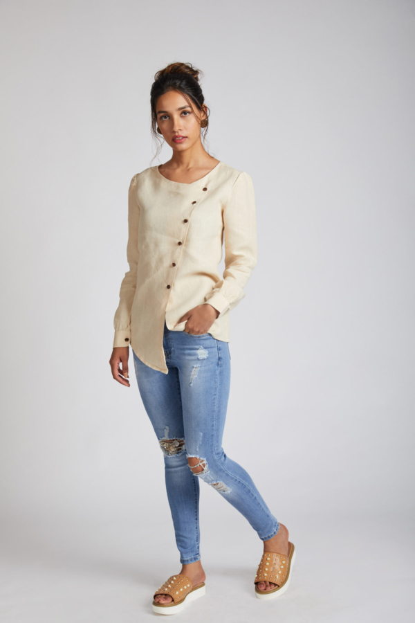 Compass Asymmetric Top, 100% Hemp