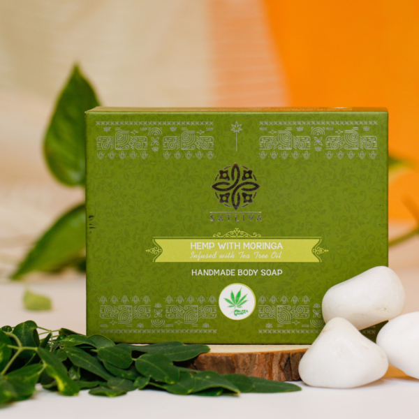 Hemp Soap Bar with Moringa