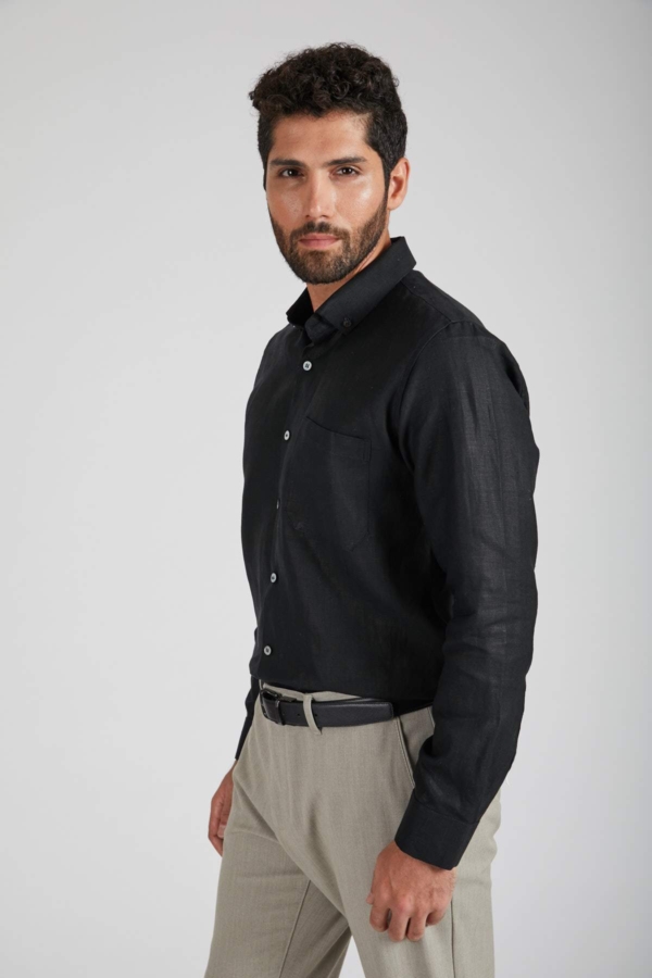 Velocity Buttondown Shirt, 100% Hemp